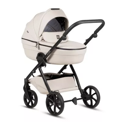 Коляска Tutis UNO 6 Plus Leather collection NEW 2 в 1, Latte (1602151)