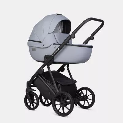 Коляска Riko Basic Montana X Ecco 3 в 1, 23 Grey (серый)
