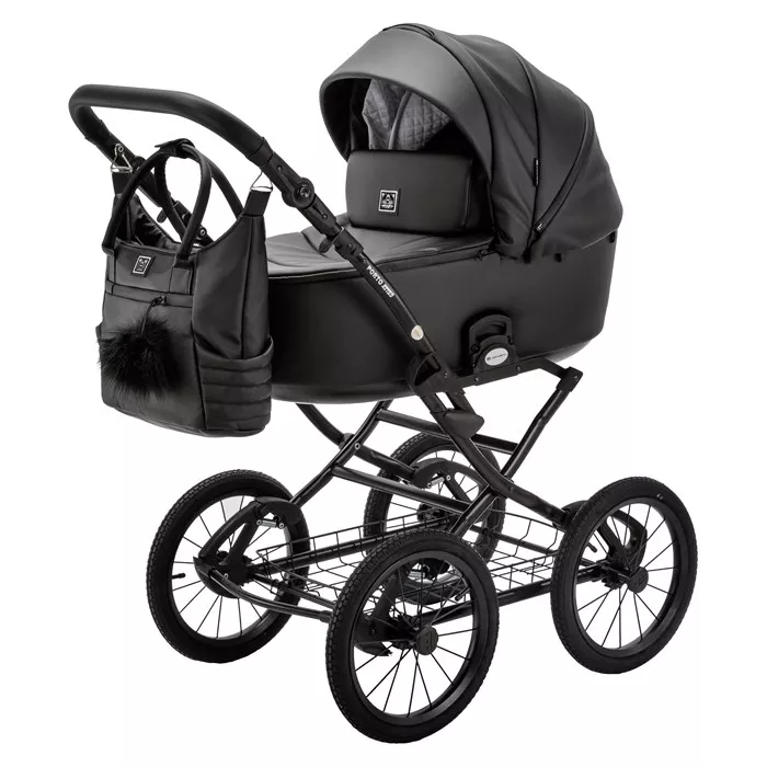 Коляска Adamex Porto Retro Deluxe 3 В 1 - PO-SA2