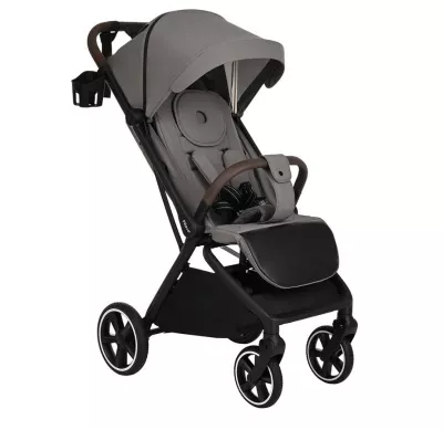 Коляска прогулочная Pituso Matrix XXL, Graphite, чехол на ножки (большие колеса)