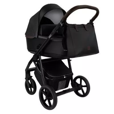 Коляска Roan Esso Leather 2 в 1, Black