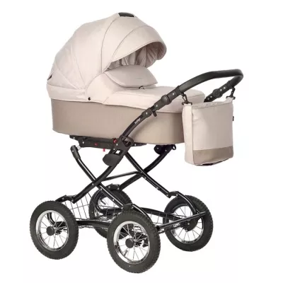 Коляска 2в1 Indigo BARBARA Classic (Ba 08 (бежевый))