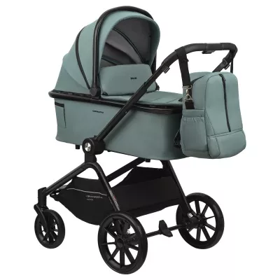 Коляска Indigo Solar 3 в 1, зеленый